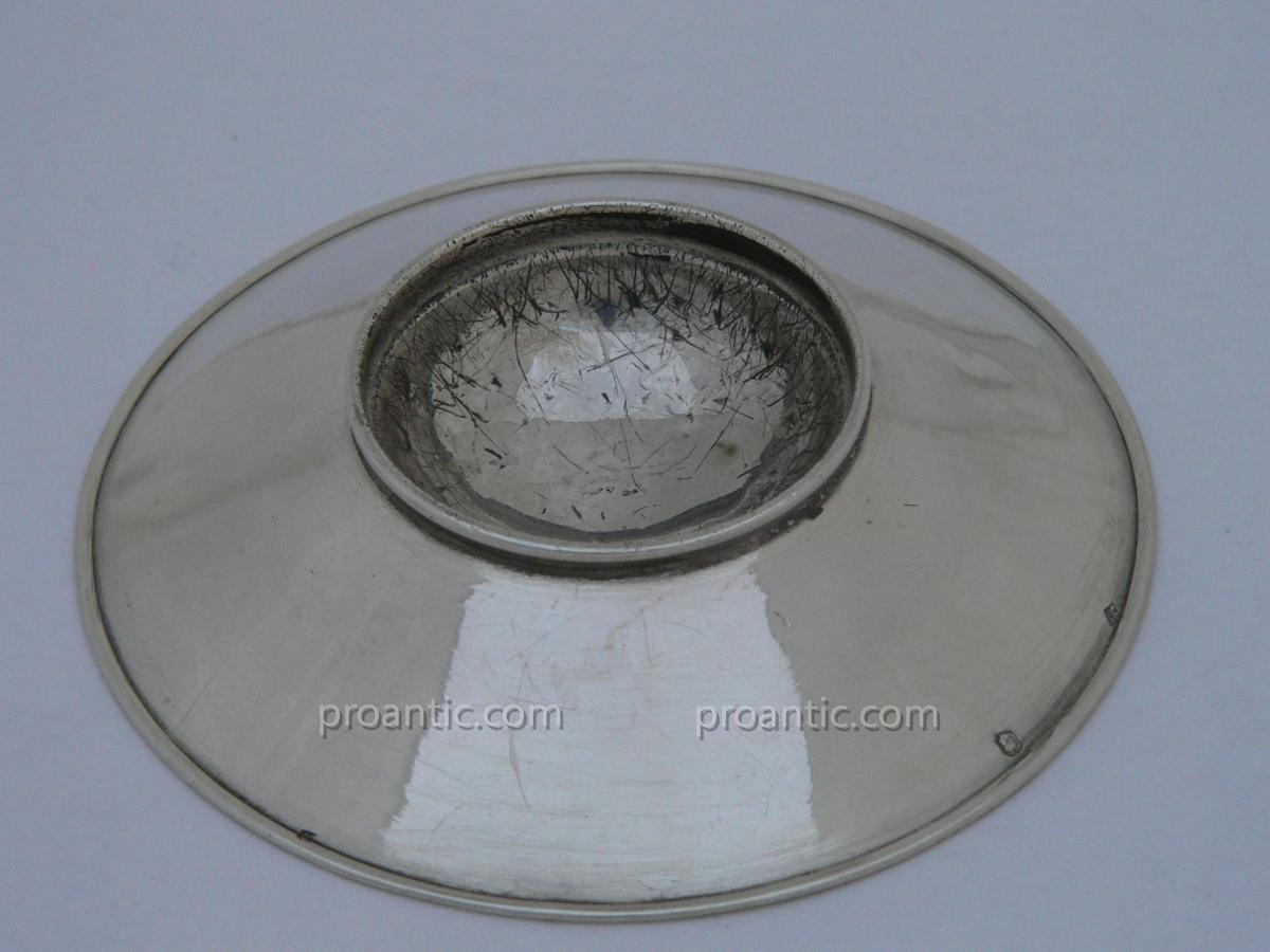 Bordeaux Oenology Tastevin In Sterling Silver Nineteenth 19th-photo-3