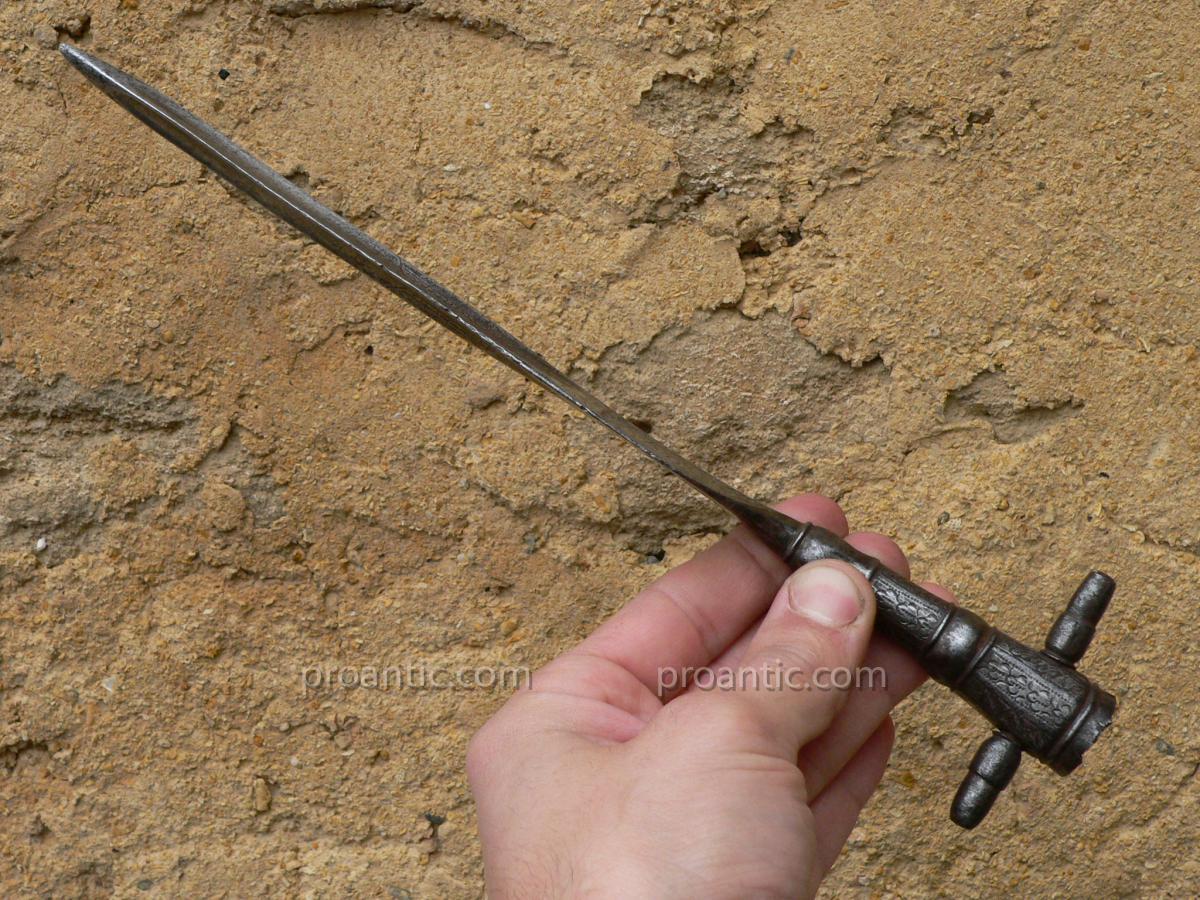 Fer De Lance / Pike Pike Officer XVII Decorated Du Roi Soleil Model 1690-photo-1