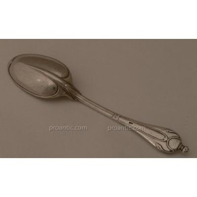 French Silver Spoon XVIIth Louis XIV