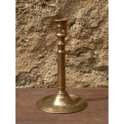 Gothic Candlestick In Bronze France XVIth Century