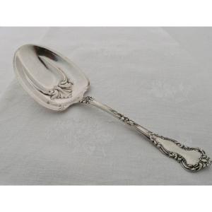 Fat And Lean Sauce Spoon In Sterling Silver, Late Nineteenth, Canadian Service Cutlery