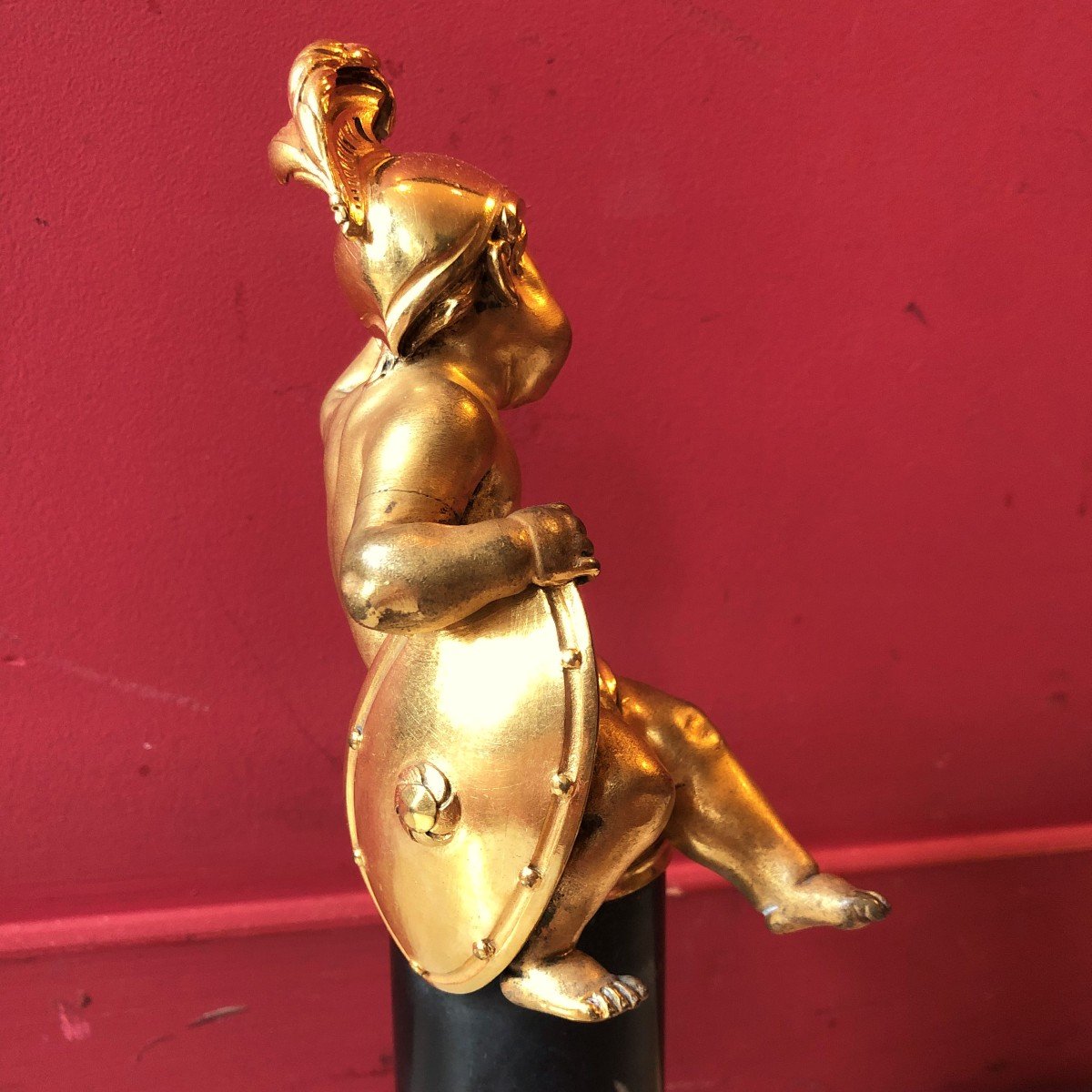 Putto Guerrier, époque Louis XVI-photo-1