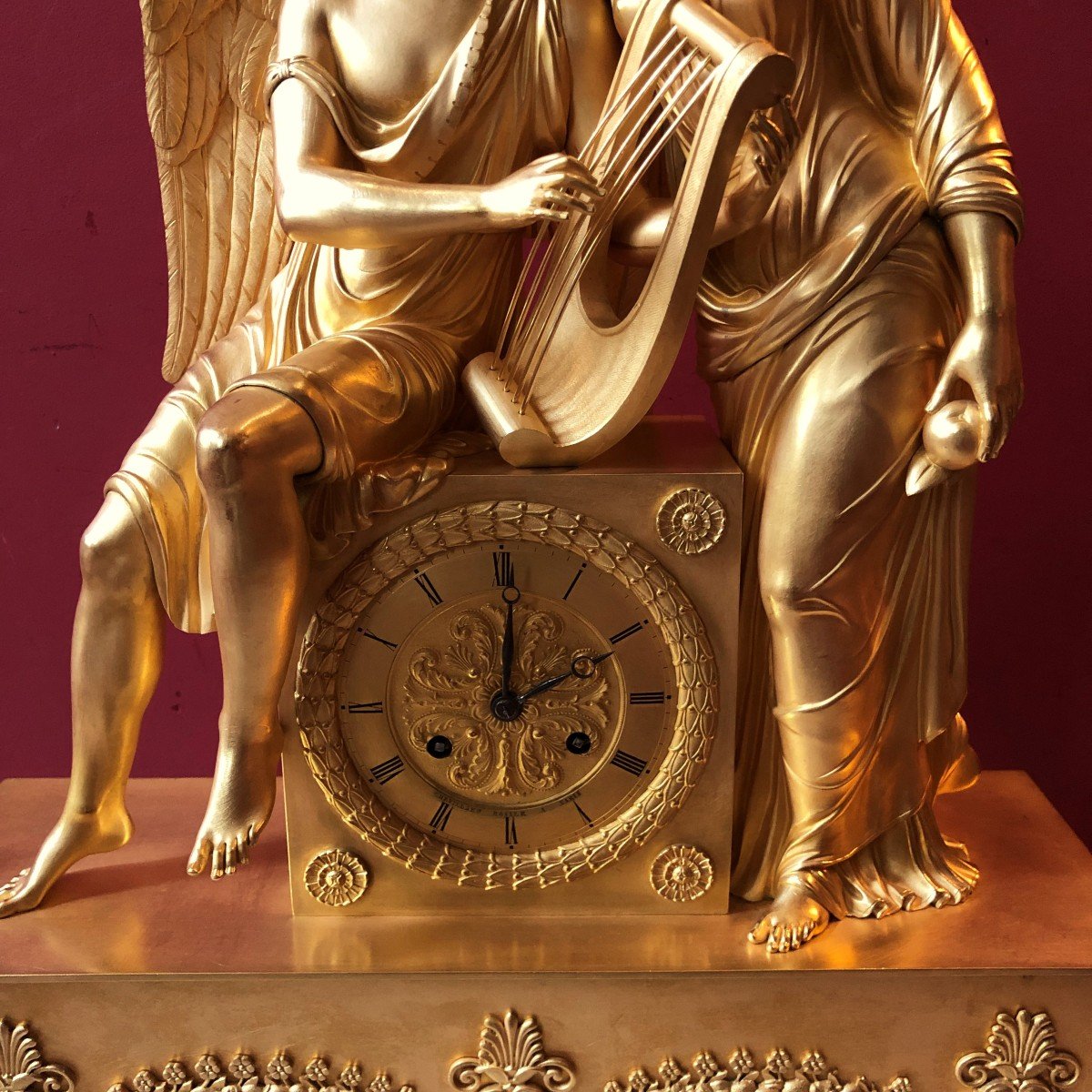 Hélène De Troie Et Amour, époque Empire-photo-2