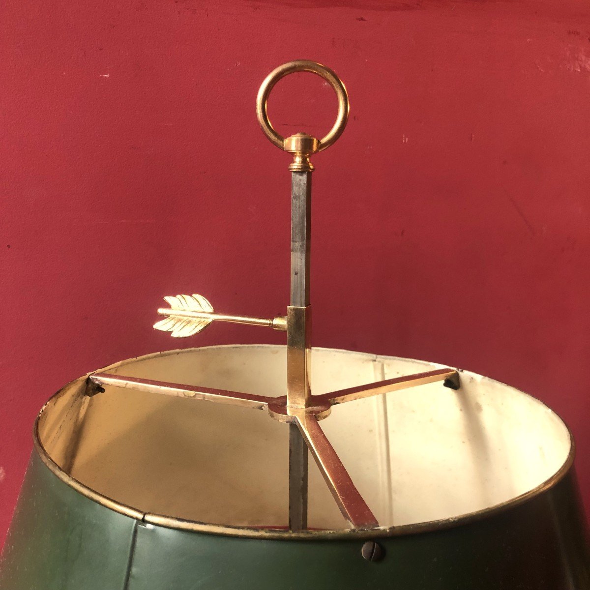 Bouillotte Lamp, 19th Century-photo-3