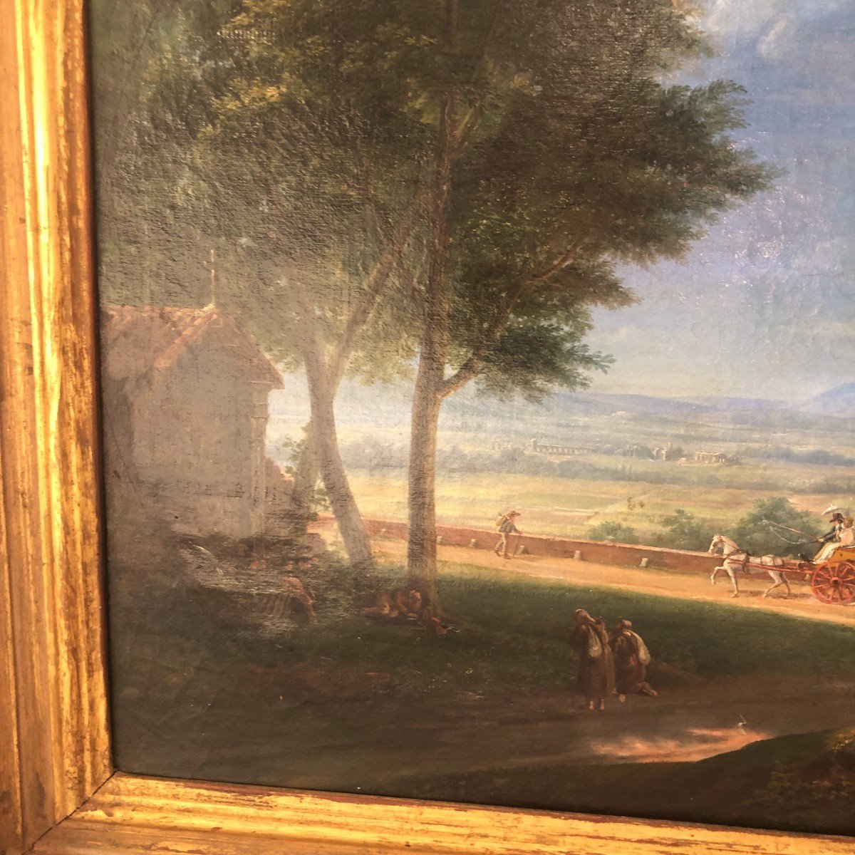 Promenade En Calèche, Milieu Du XIXème Siècle-photo-1