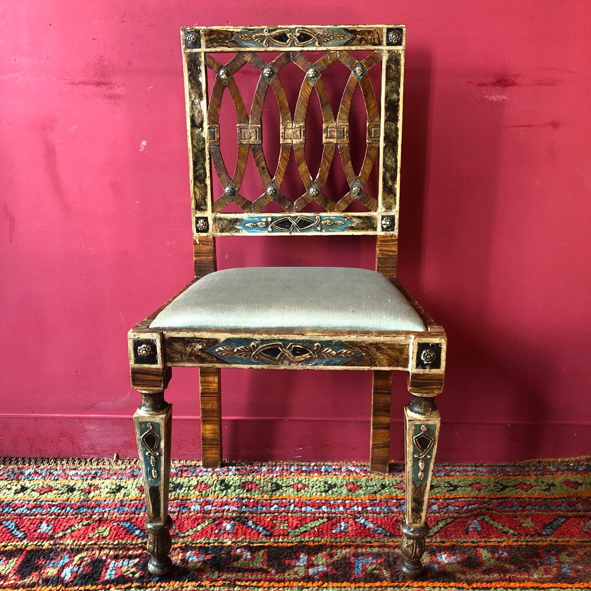 Venetian Chair, End Of The 18th Century-photo-2