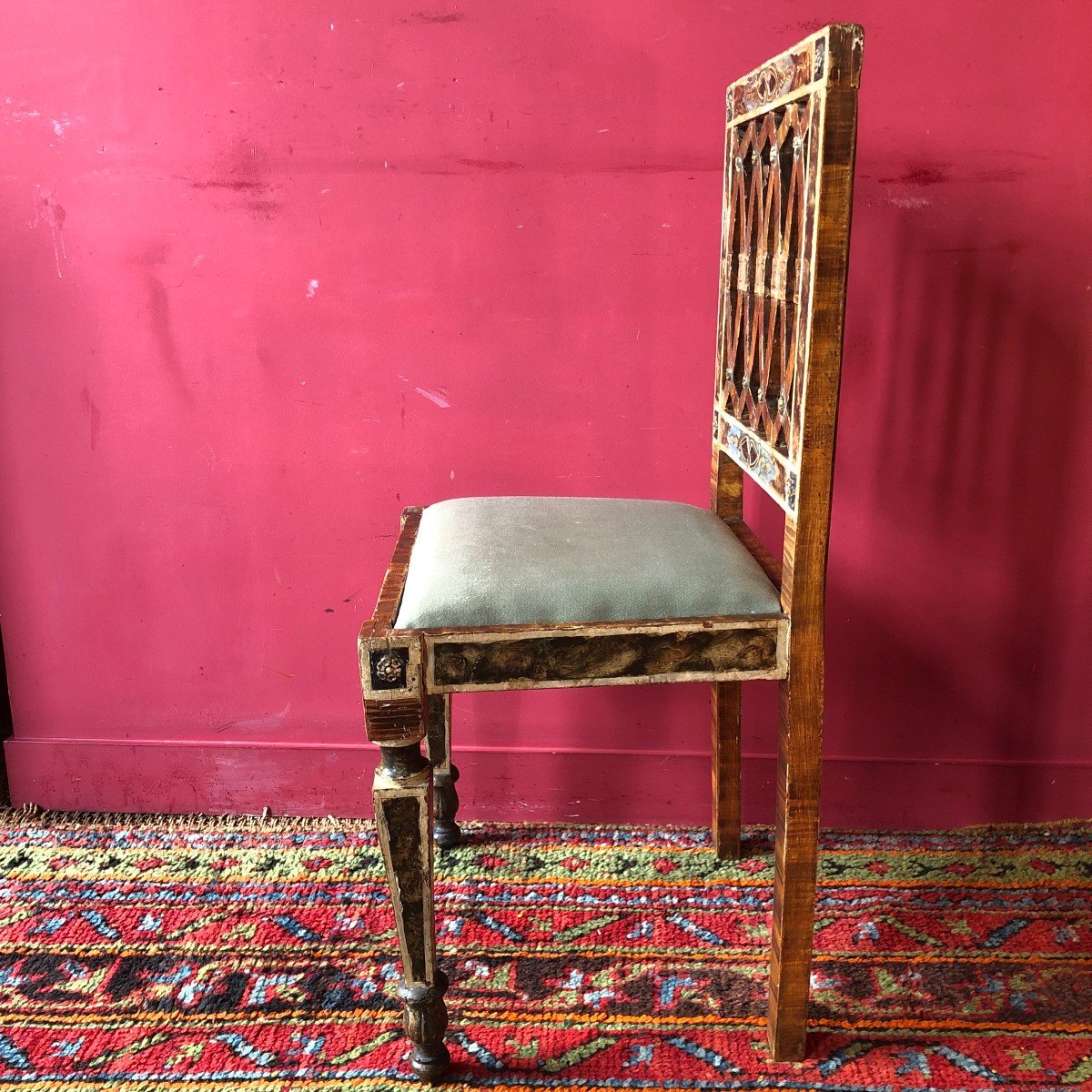 Venetian Chair, End Of The 18th Century-photo-3