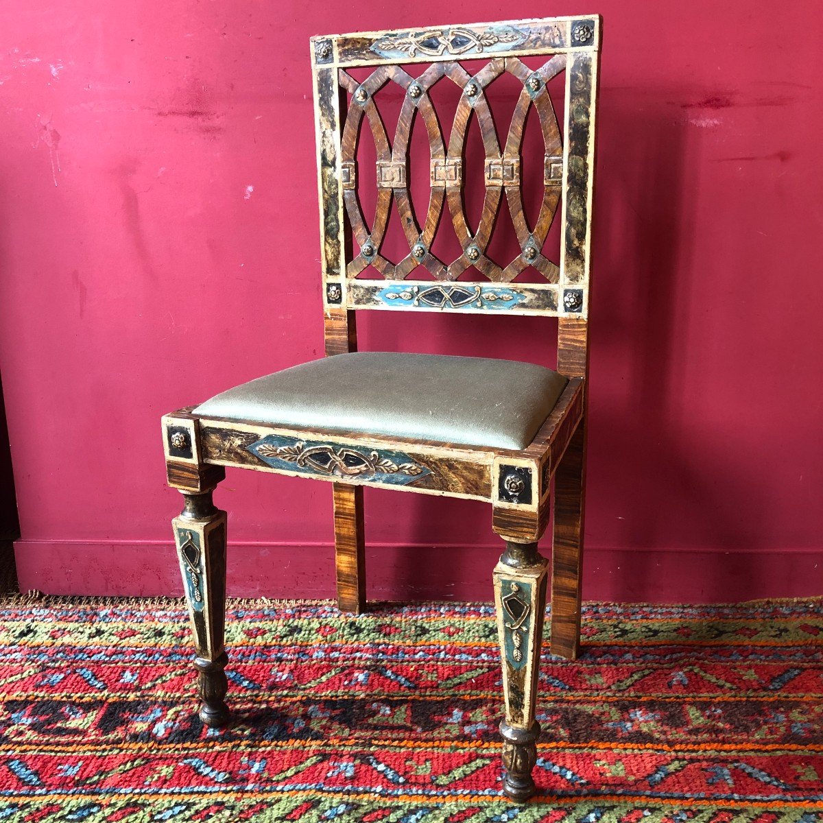 Venetian Chair, End Of The 18th Century