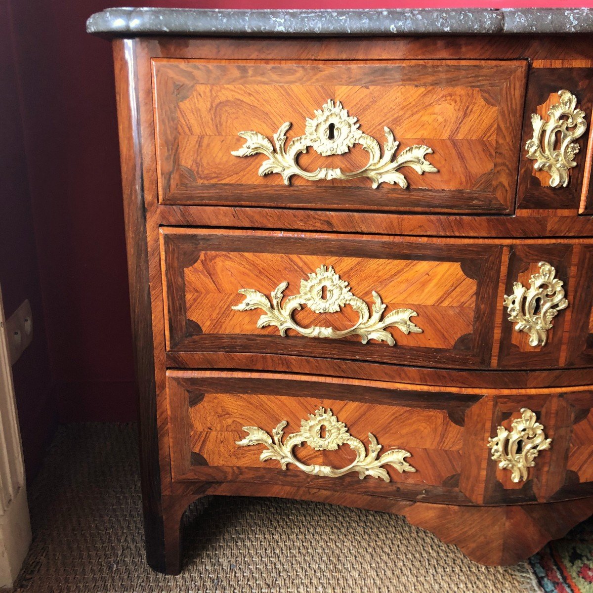Estampillée Popsel, Commode époque Louis XV-photo-4