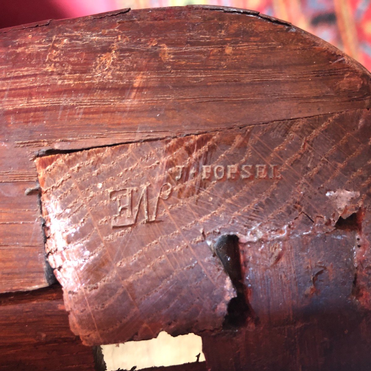 Estampillée Popsel, Commode époque Louis XV-photo-7