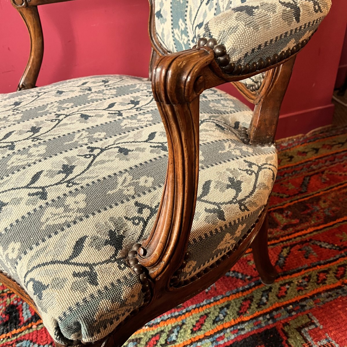 Jn Blanchard, Louis XV Period Cabriolet-photo-2