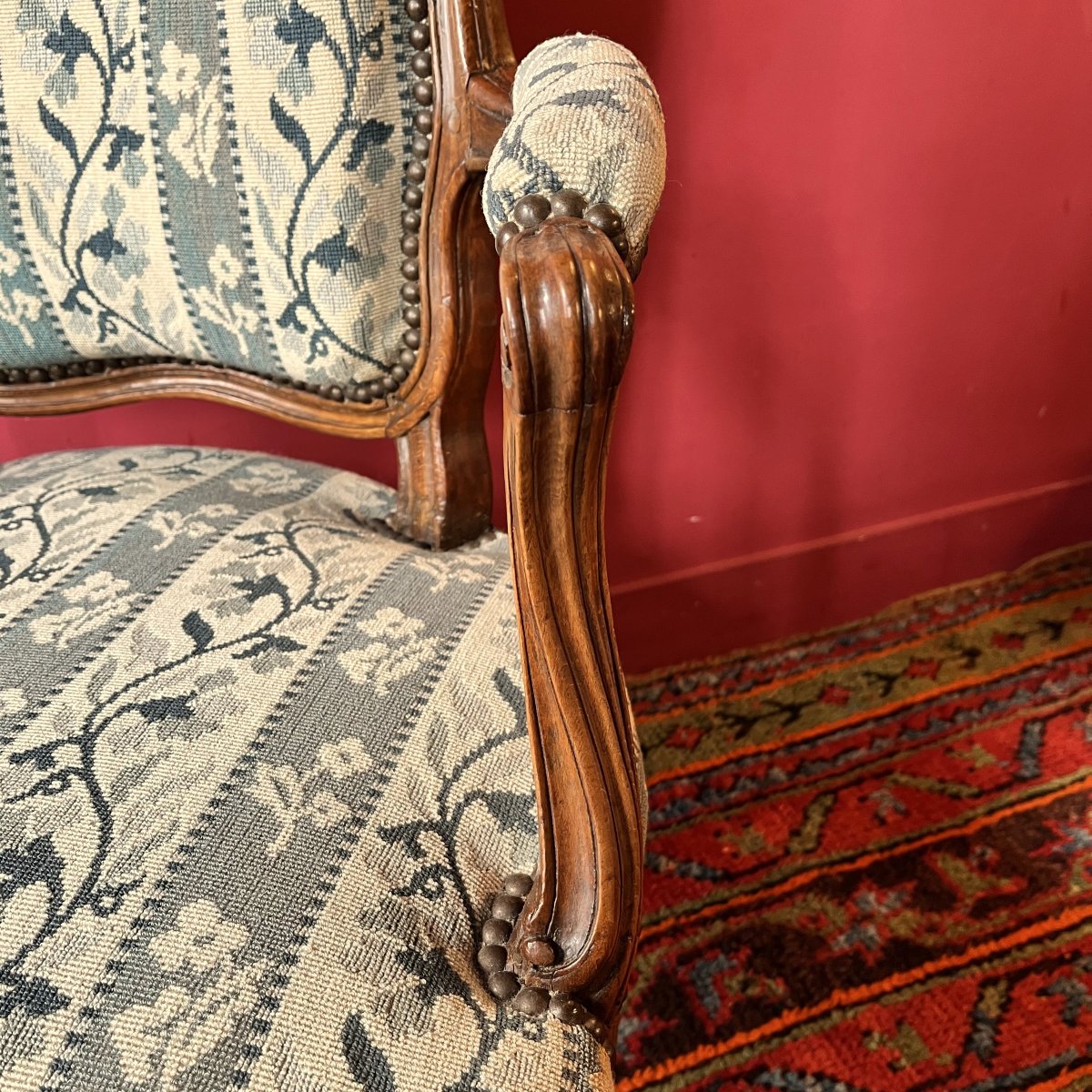 Jn Blanchard, Louis XV Period Cabriolet-photo-3
