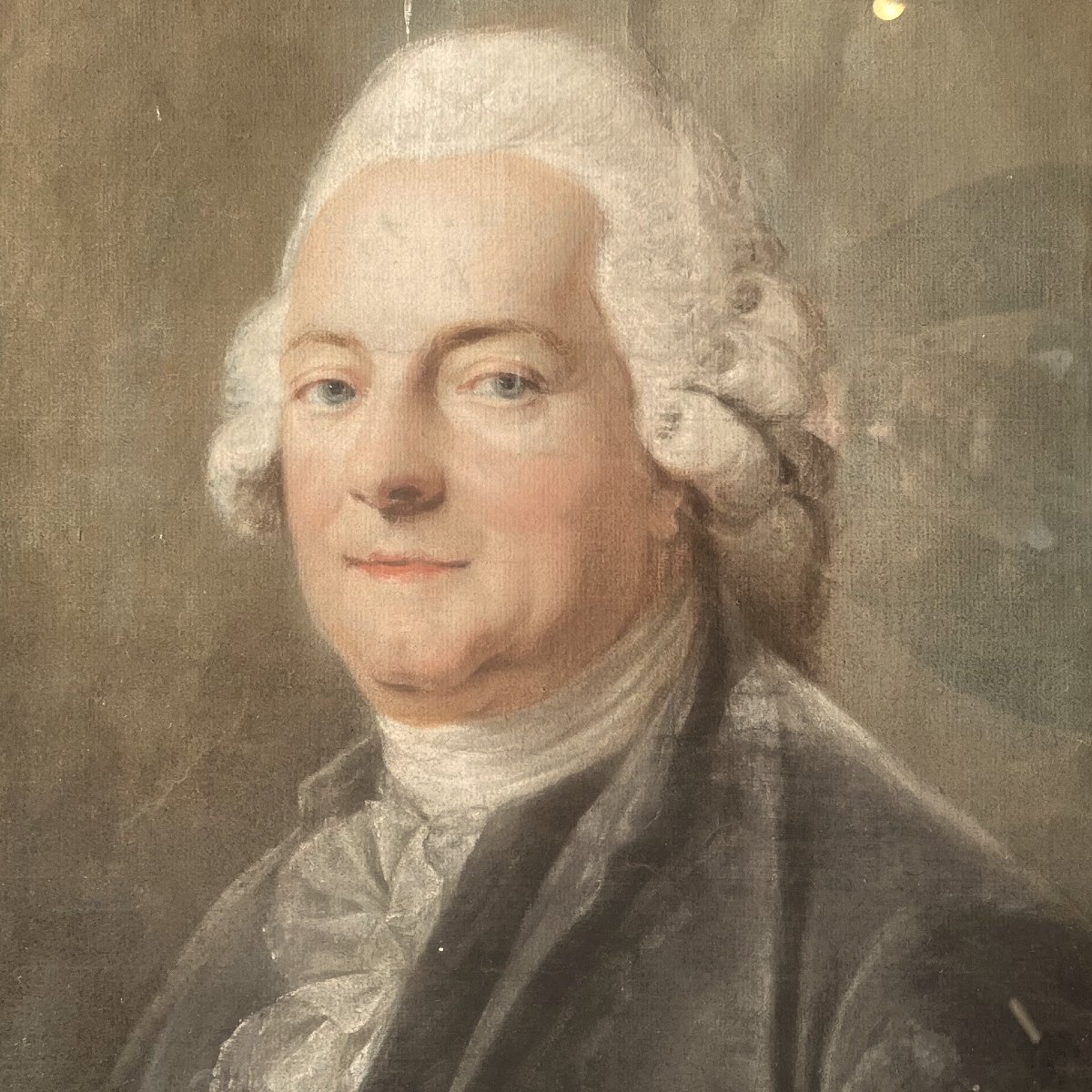 Homme De Qualité, Pastel époque Louis XVI-photo-1
