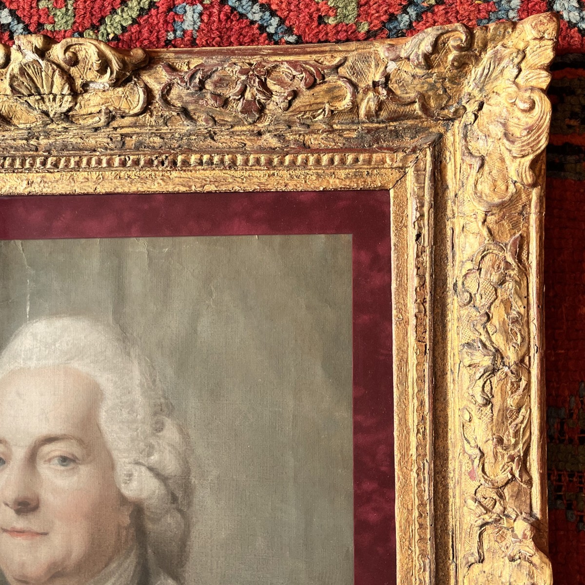 Homme De Qualité, Pastel époque Louis XVI-photo-3