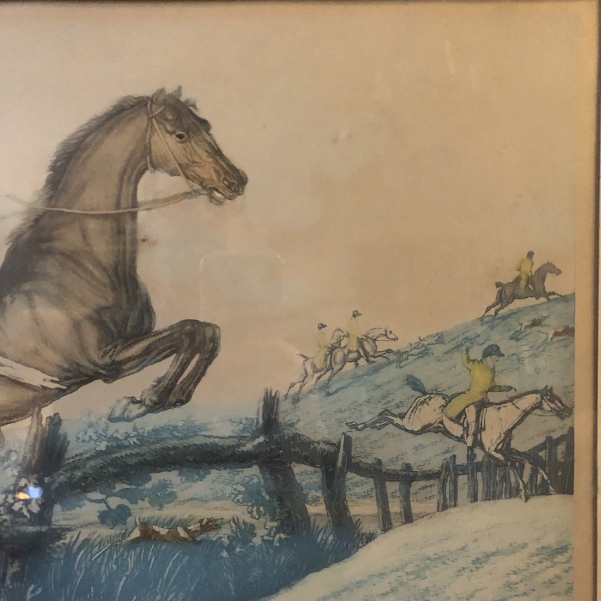 After Carle Vernet, Two Satyrical Equestrian Engravings-photo-6