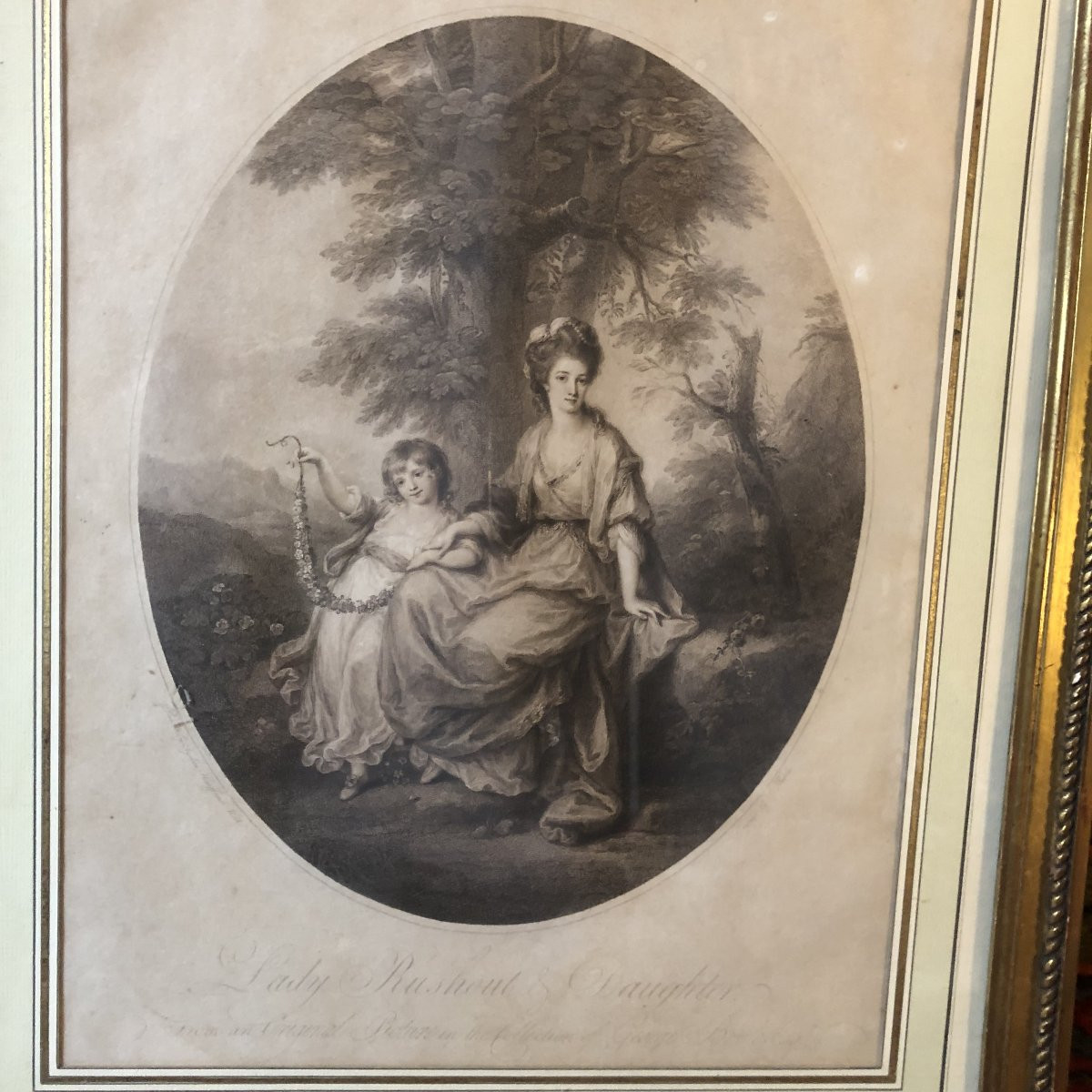Portrait Of Lady Rushout, 19th Century-photo-2