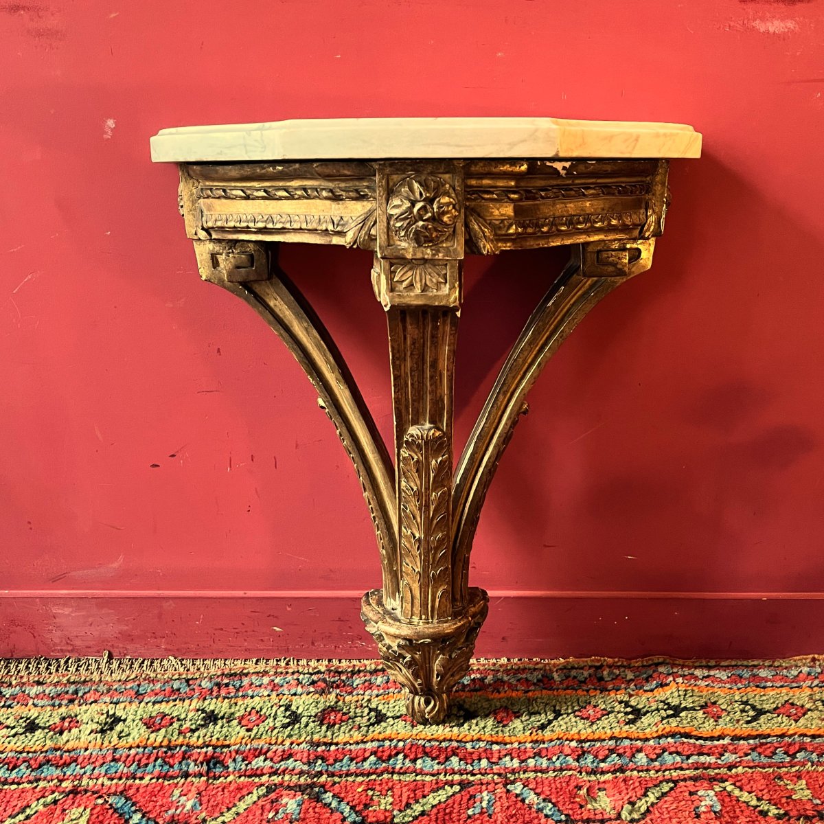Console à suspendre, époque Louis XVI-photo-2