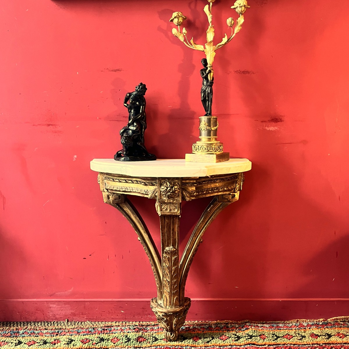 Console à suspendre, époque Louis XVI