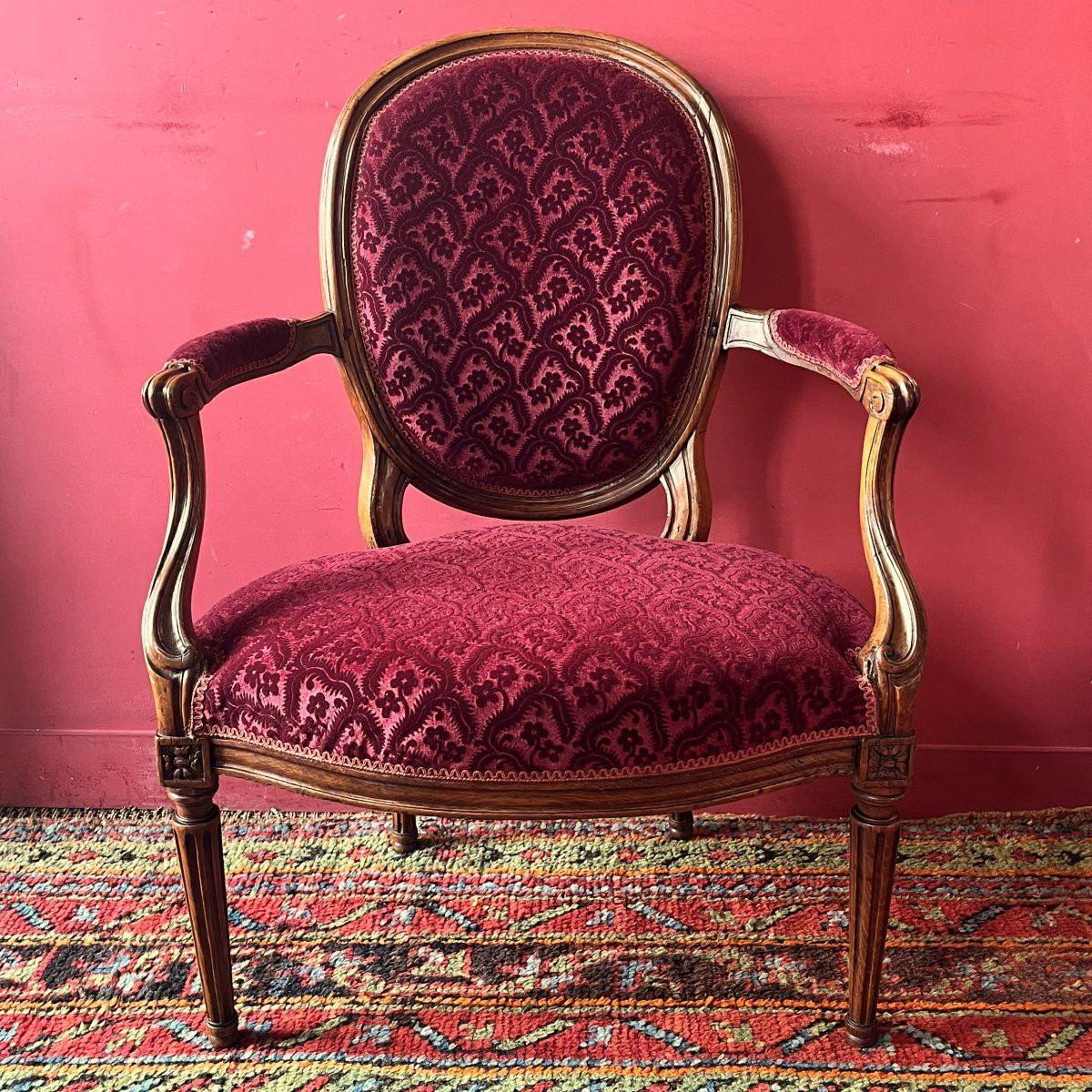 Armchair, Early Louis XVI Period-photo-2