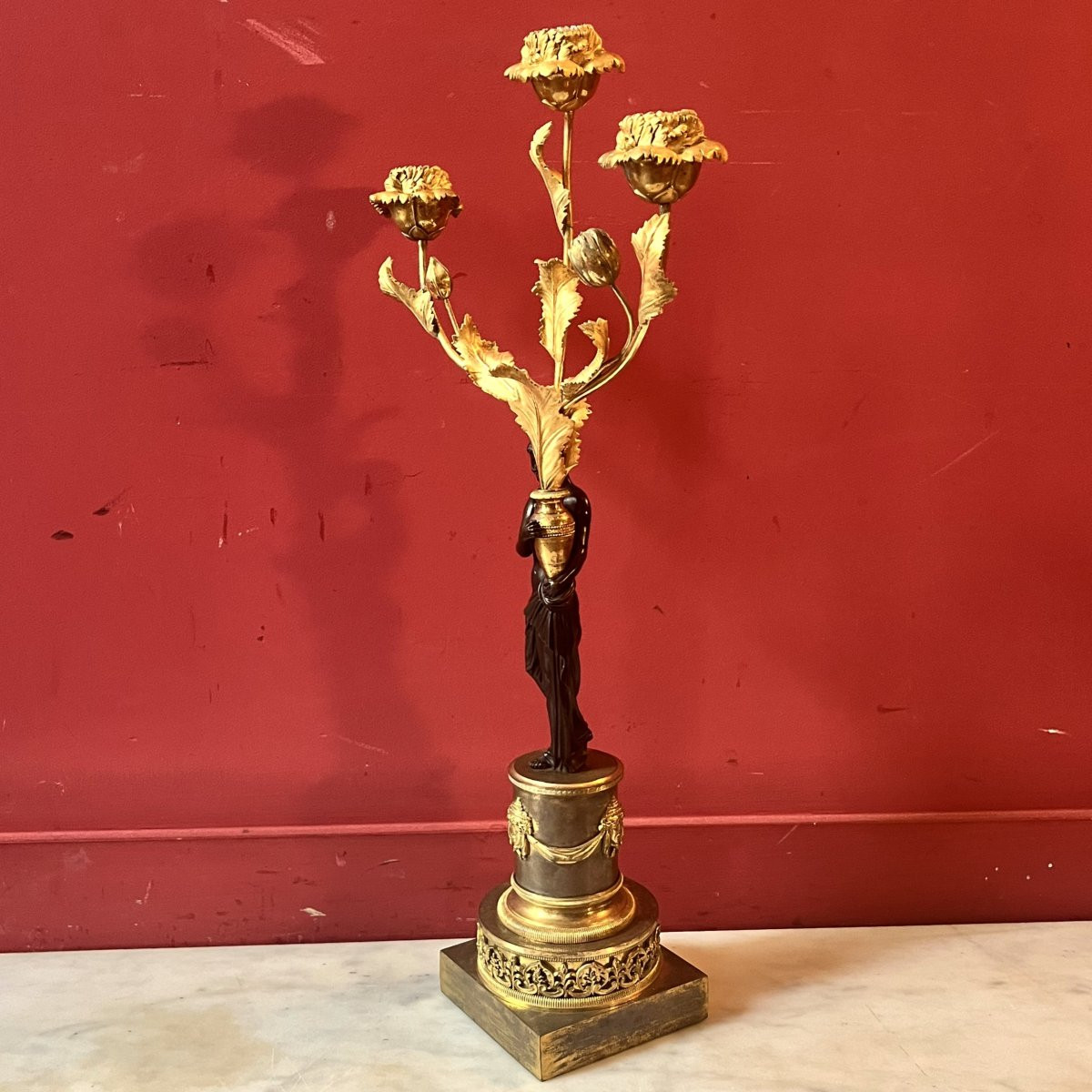 Antique Style Candelabra, Circa 1800-photo-2
