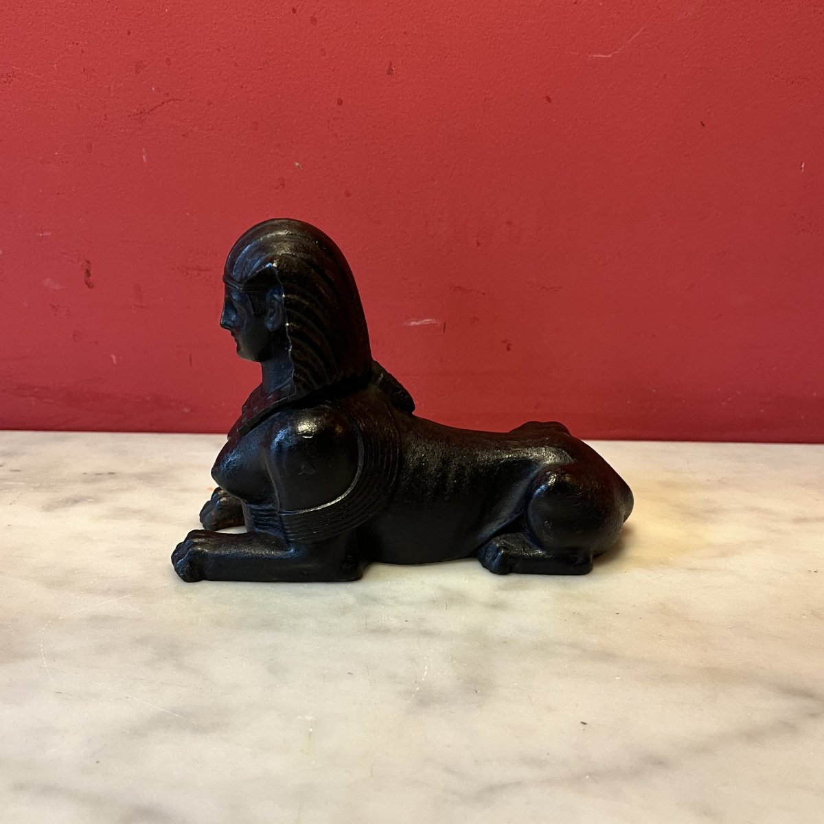Pair Of Sphinxes, 19th Century-photo-1