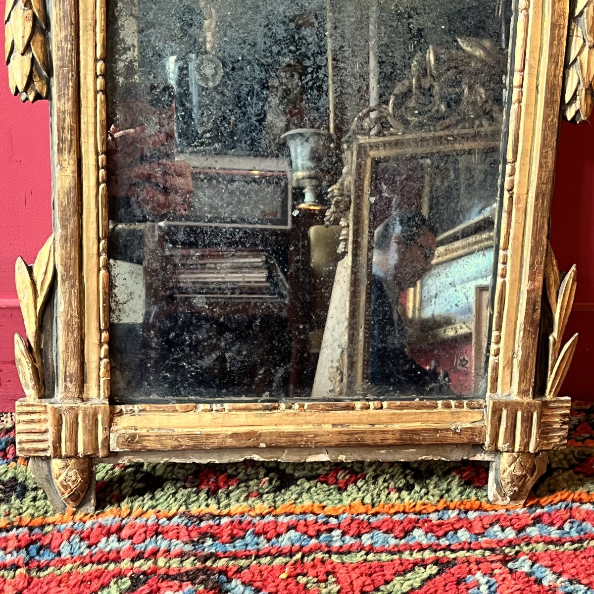 Small Mirror, Louis XVI Period-photo-4