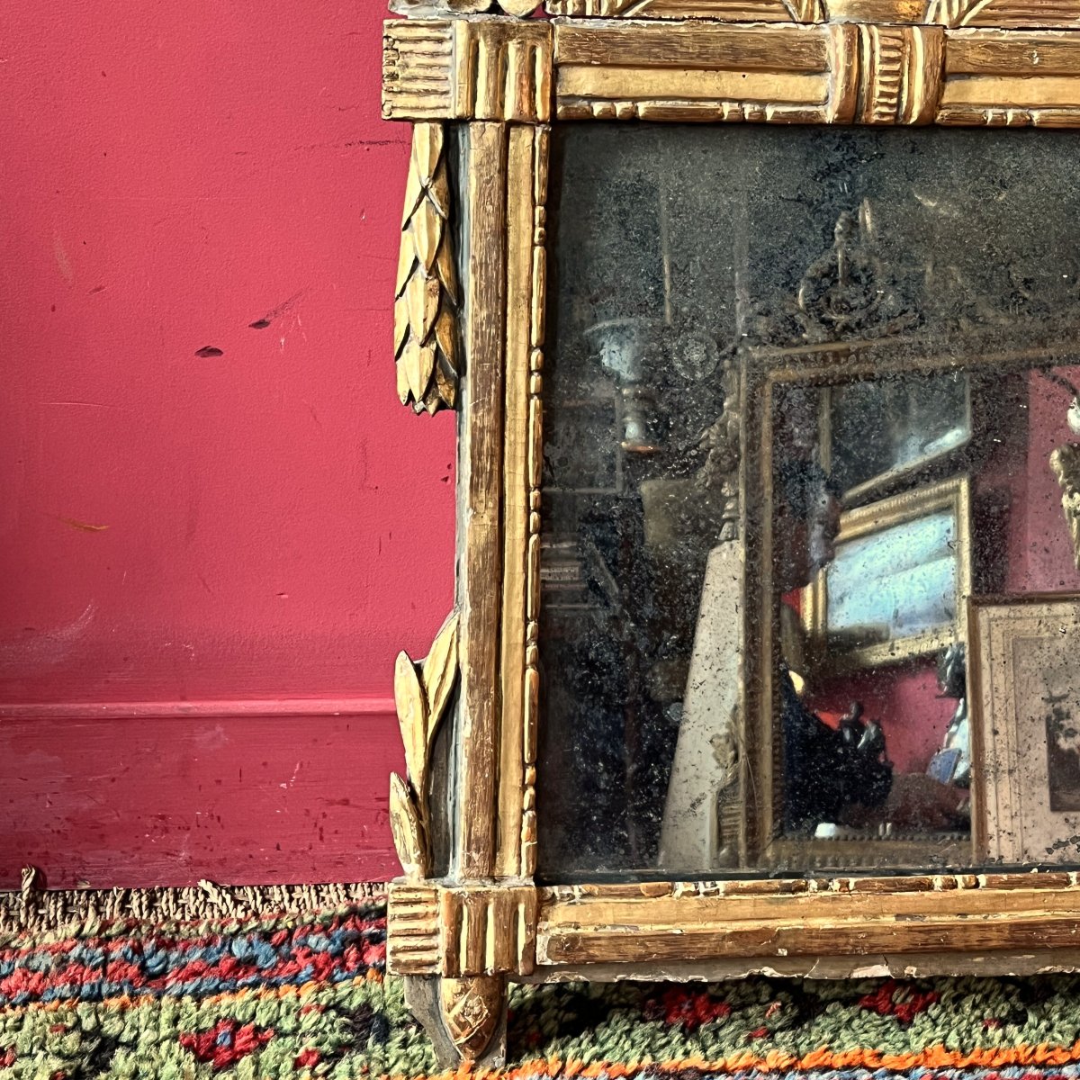 Small Mirror, Louis XVI Period-photo-1