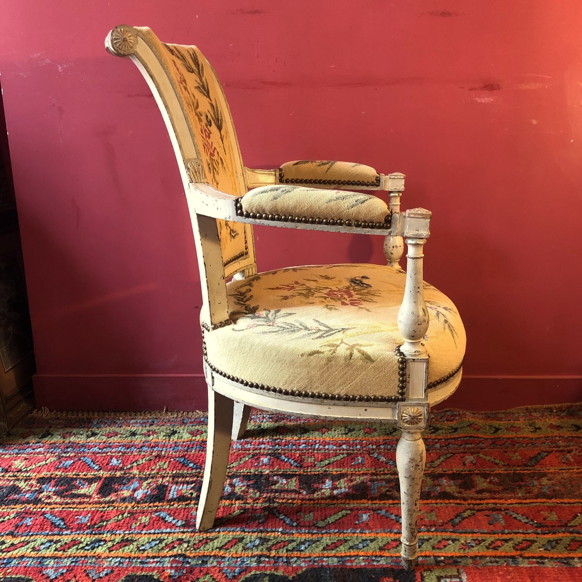 Paire de fauteuils, époque Directoire-photo-1