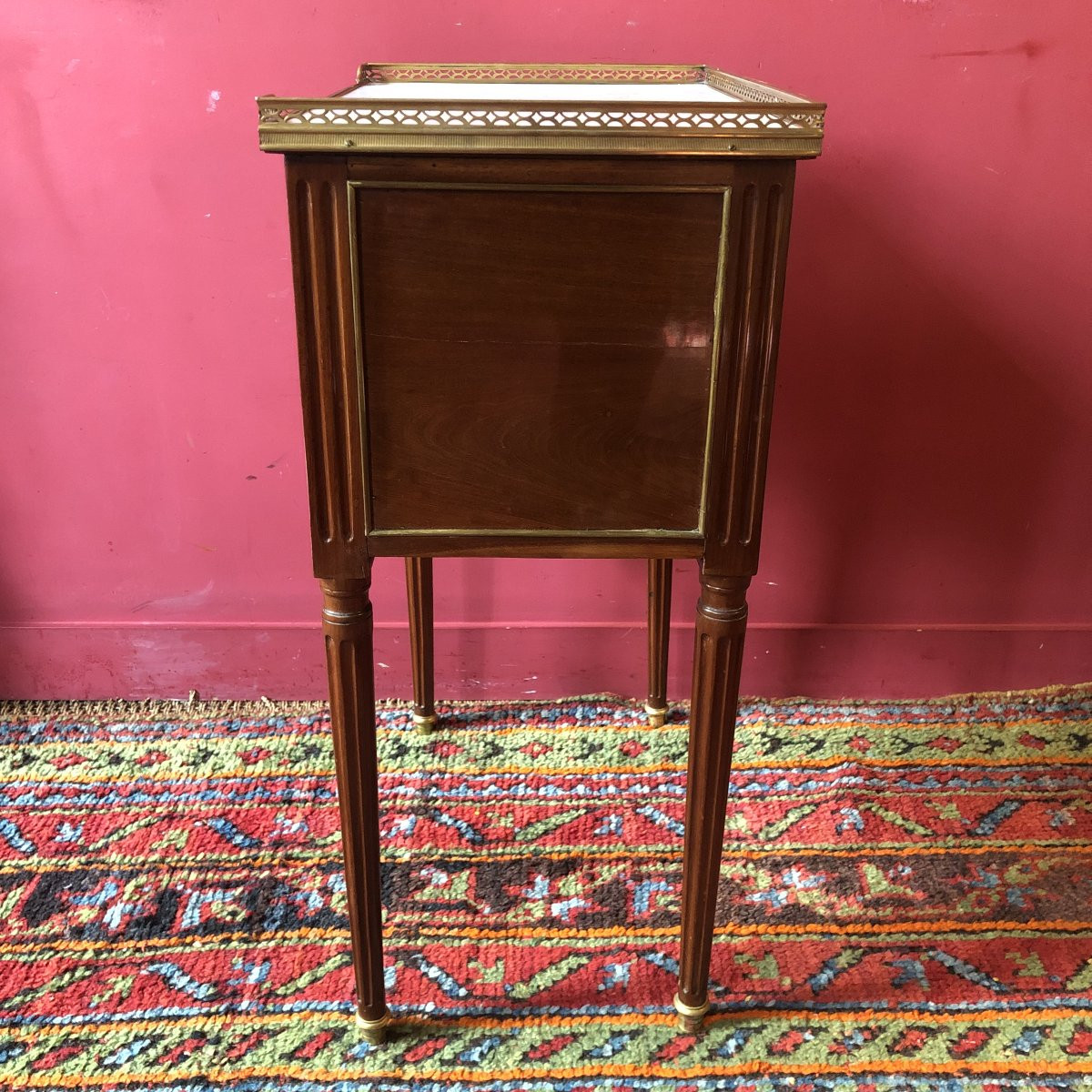 Louis XVI Period Stamped  Coffee Table-photo-4