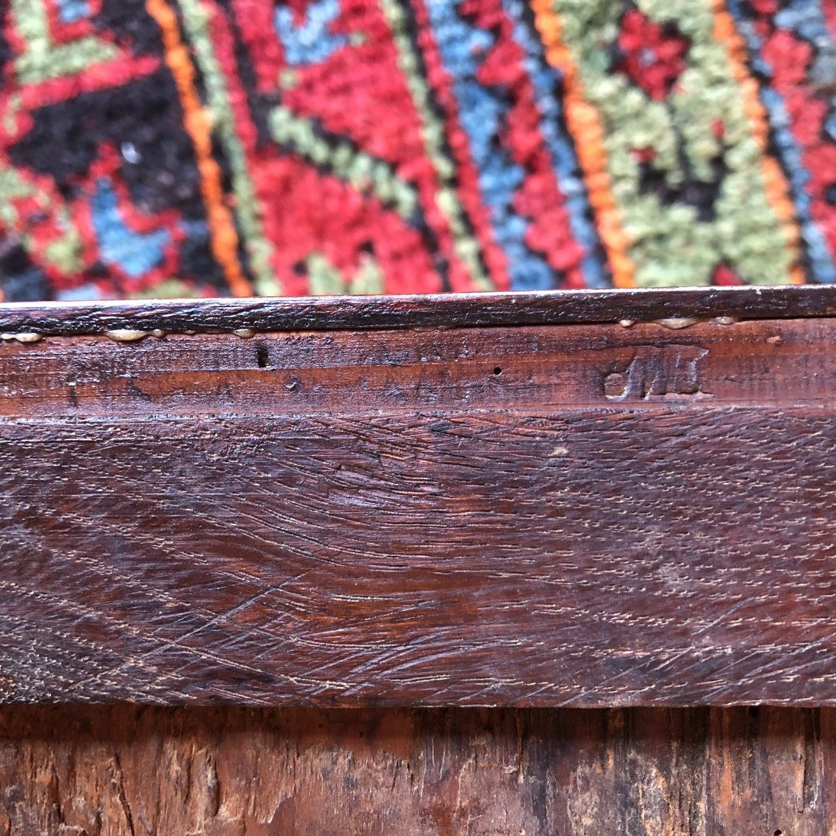 Louis XVI Period Stamped  Coffee Table-photo-8