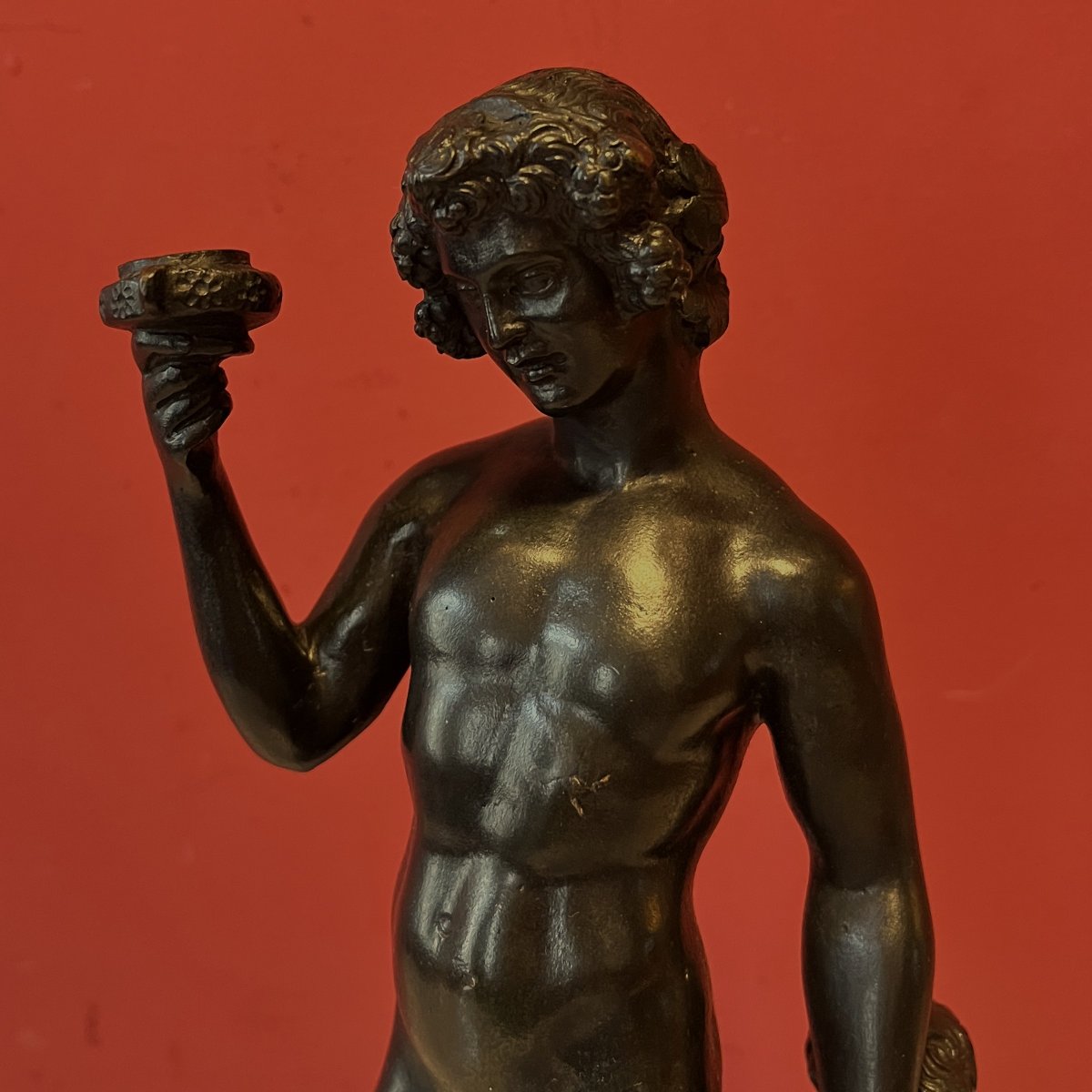 Bacchus d'après Michel-Ange, XIXème siècle-photo-4