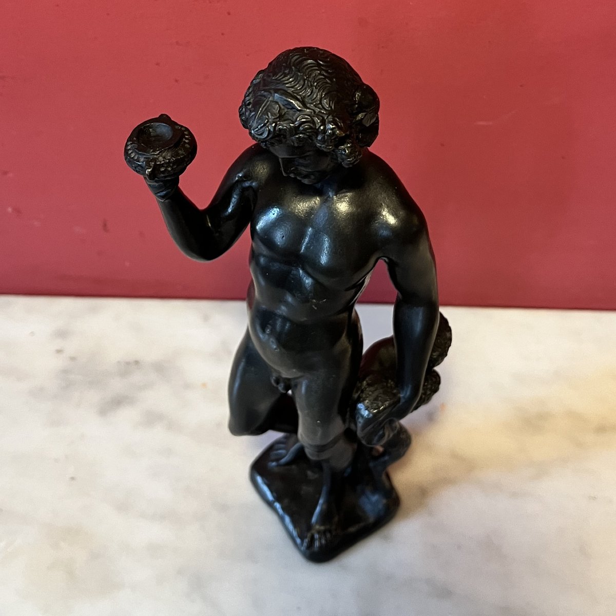 Bacchus d'après Michel-Ange, XIXème siècle-photo-6