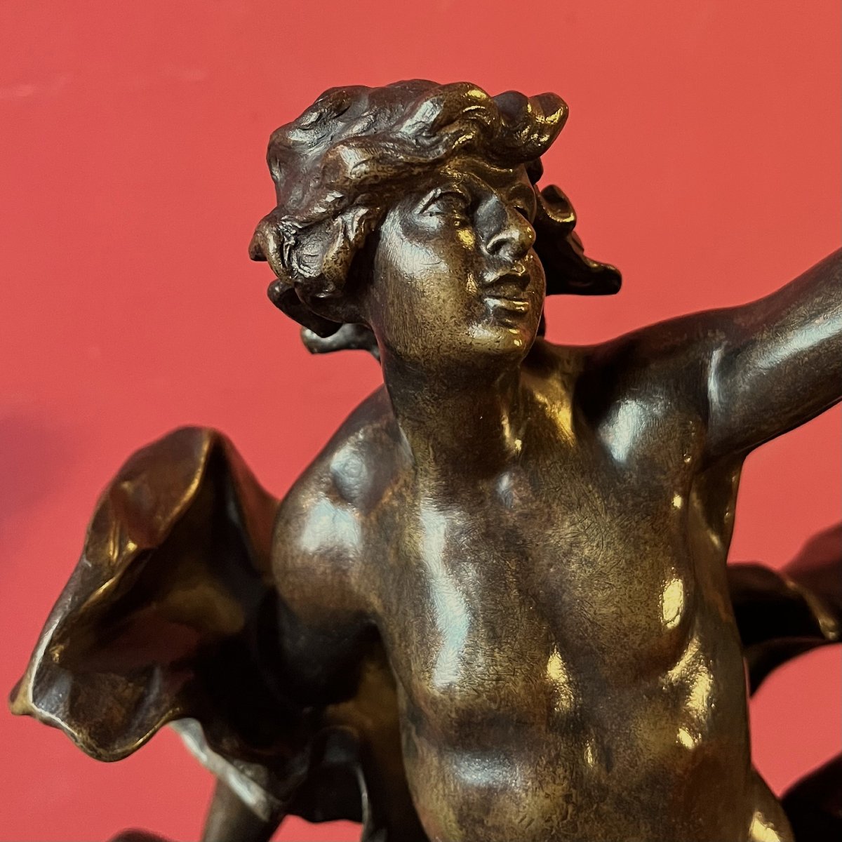 Young Man In Motion, 19th Century-photo-4