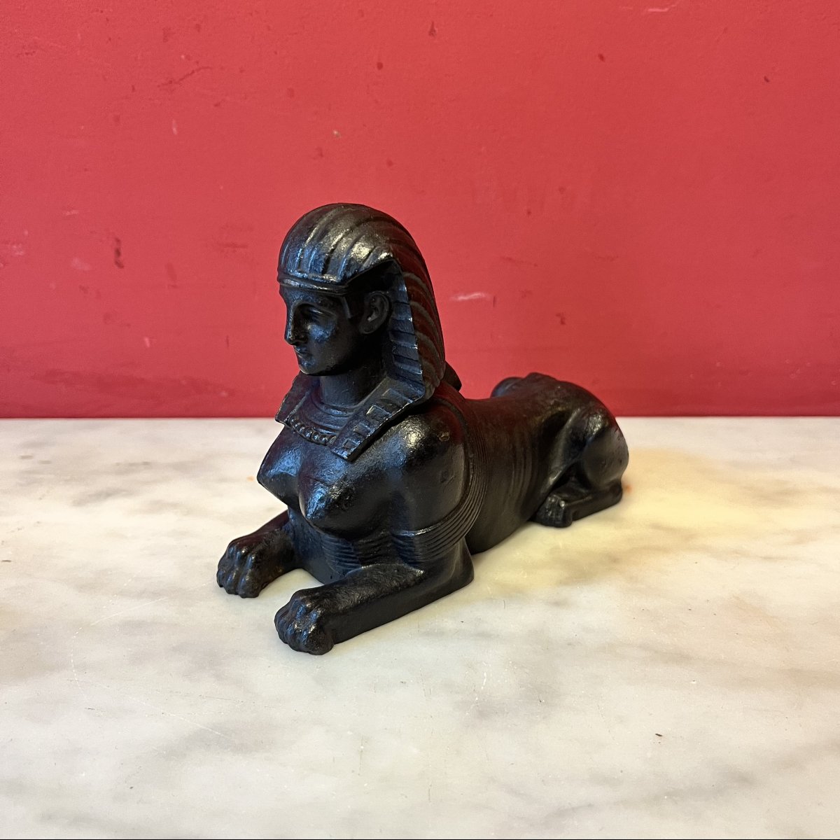 Paire de sphinges, XIXème siècle-photo-4