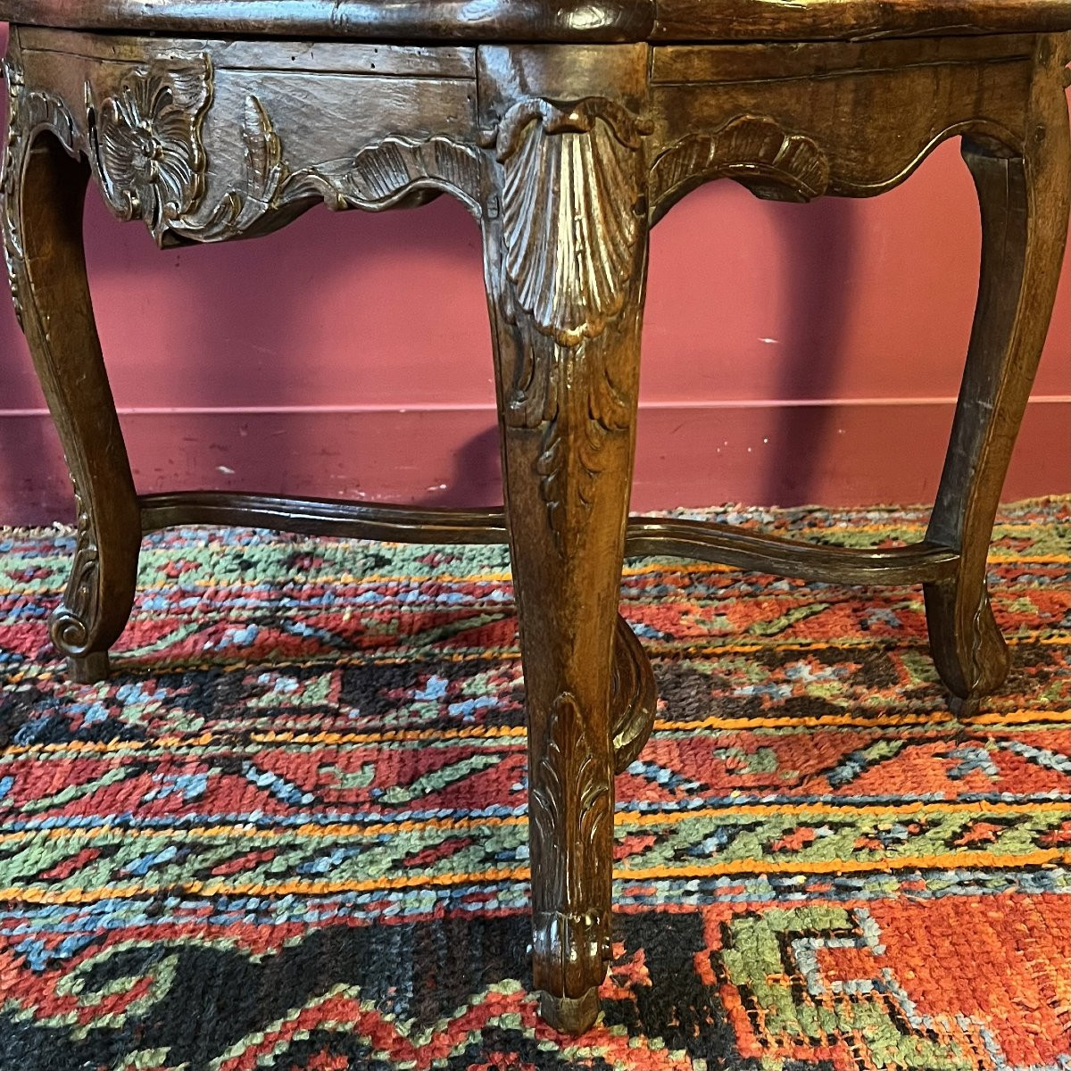 Chaise cannée, début époque Louis XV-photo-3