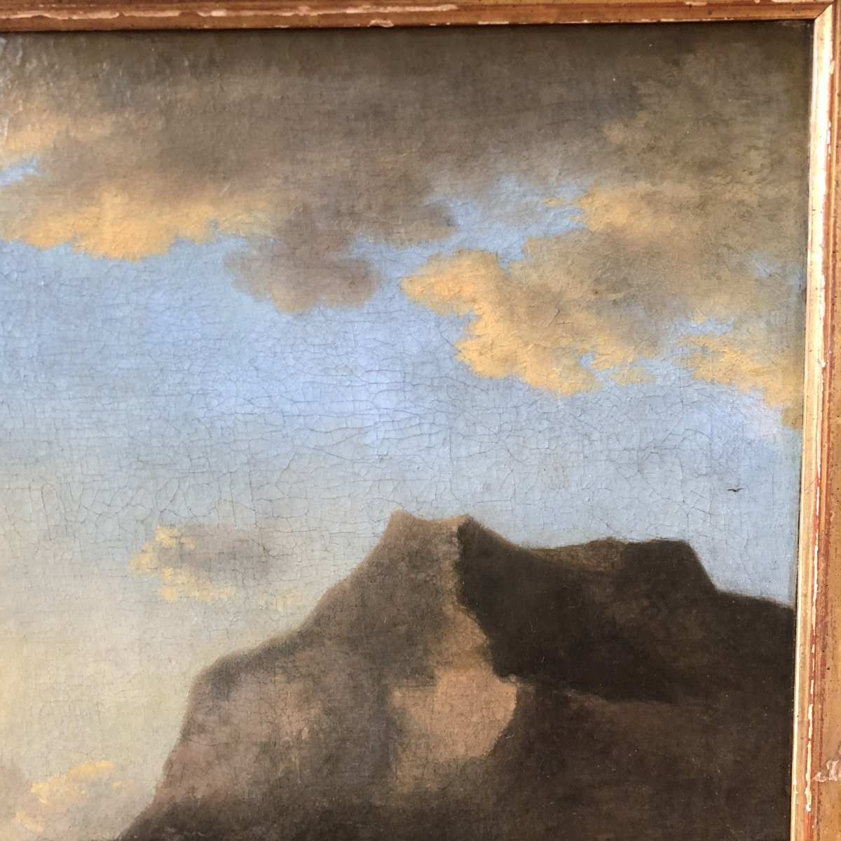 Follower Of Ruysdael, Landscape, 18th Century-photo-4