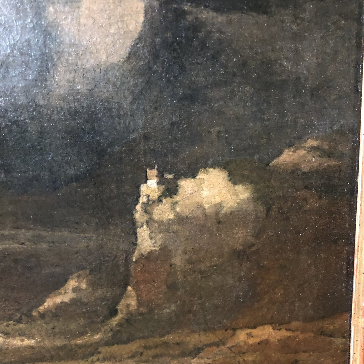 Follower Of Ruysdael, Landscape, 18th Century-photo-6