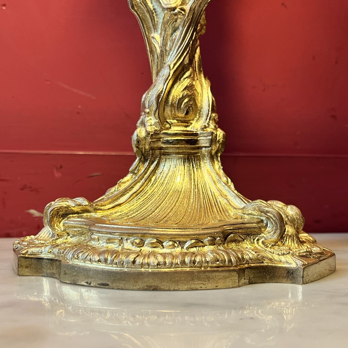 Large Candelabra With Sirens-photo-7