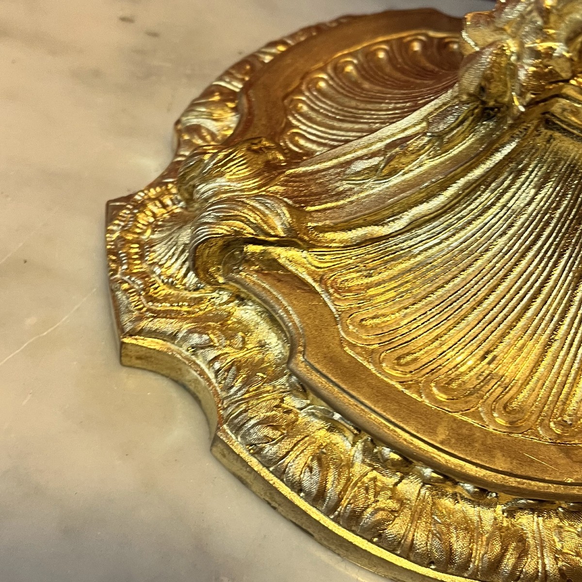 Large Candelabra With Sirens-photo-8