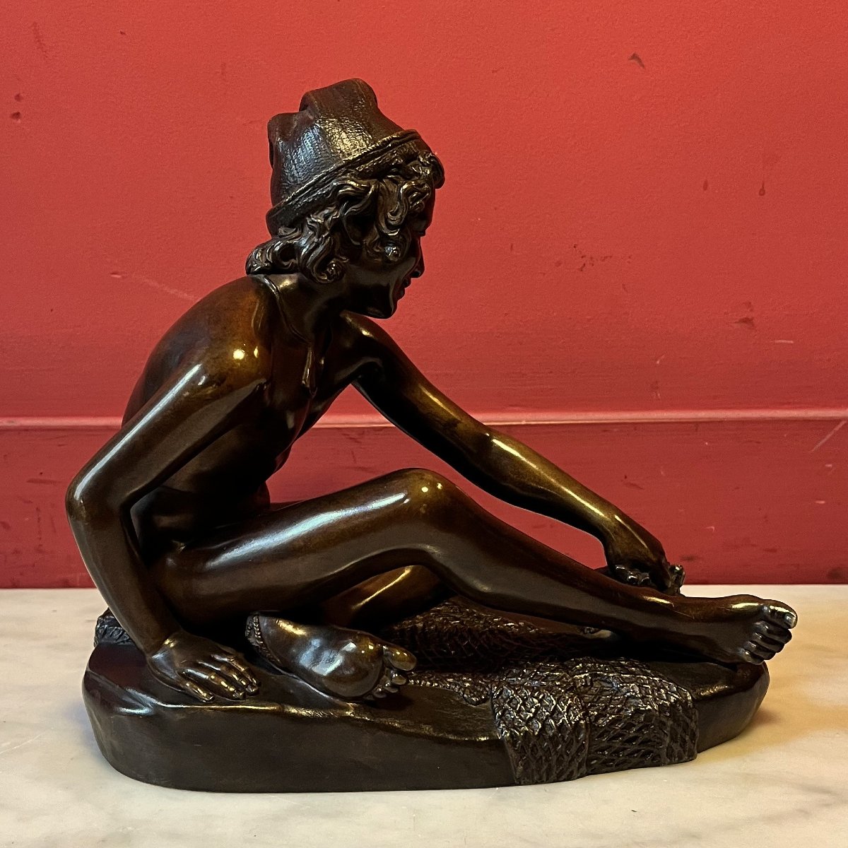 F. Rude et Susse, jeune pêcheur napolitain-photo-4