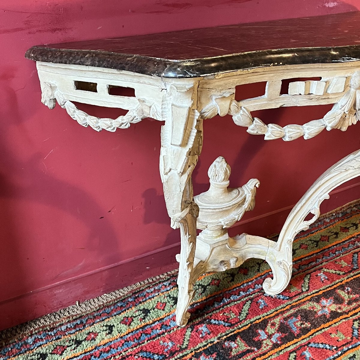Console laquée, fin époque Louis XV-photo-2