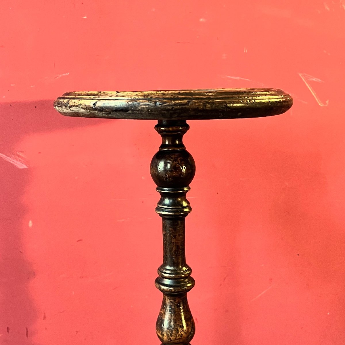 Sellette porte-verre, époque Louis XIV-photo-3