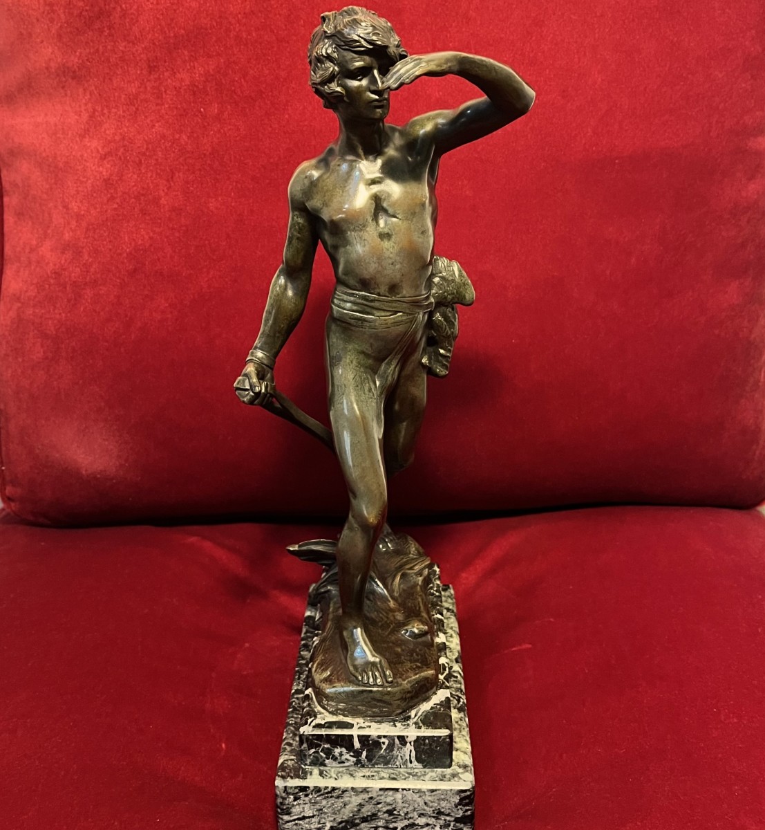 M. Bouval, le jeune chasseur, XIXème siècle