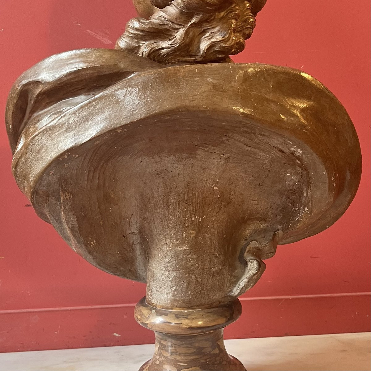 Terracotta Bust Of A Woman-photo-5