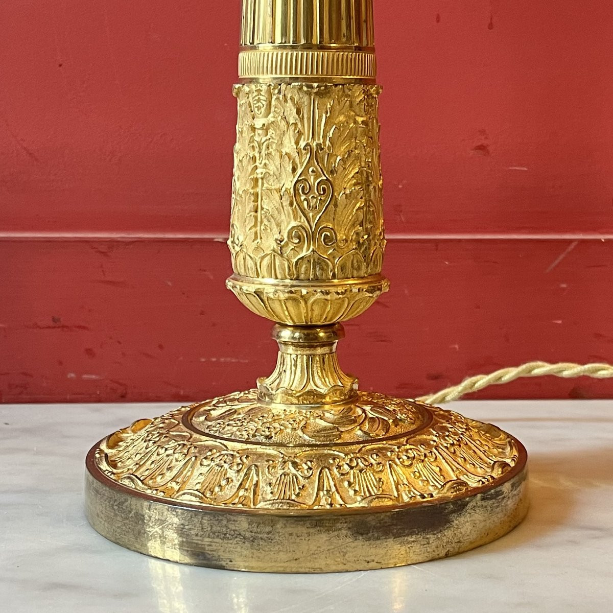 Grand bougeoir, époque Charles X-photo-4