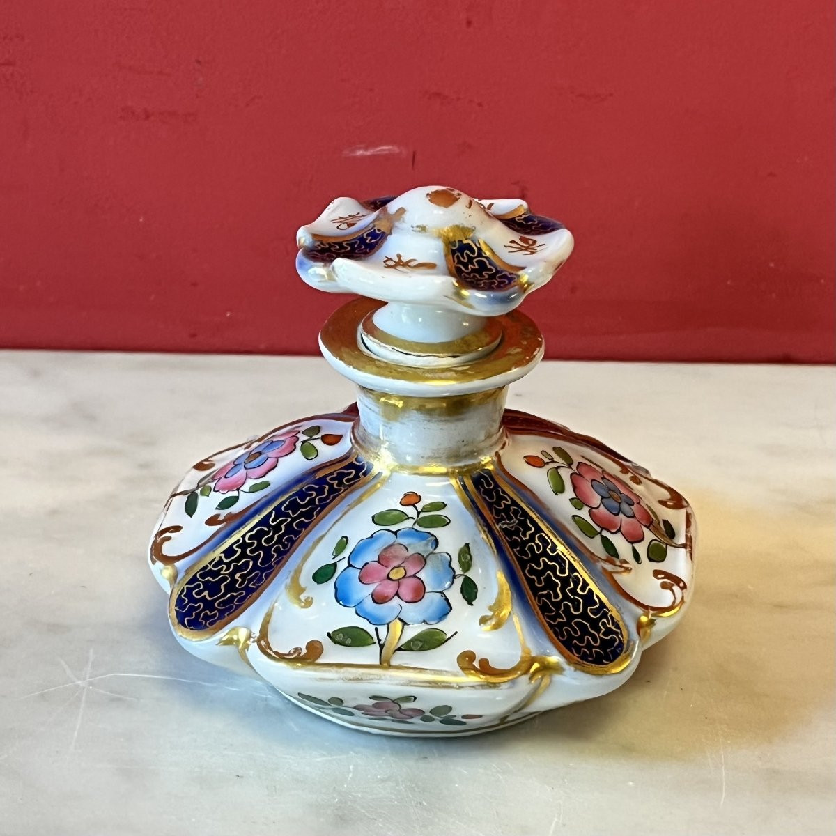 Paire de flacons, époque Restauration-photo-3