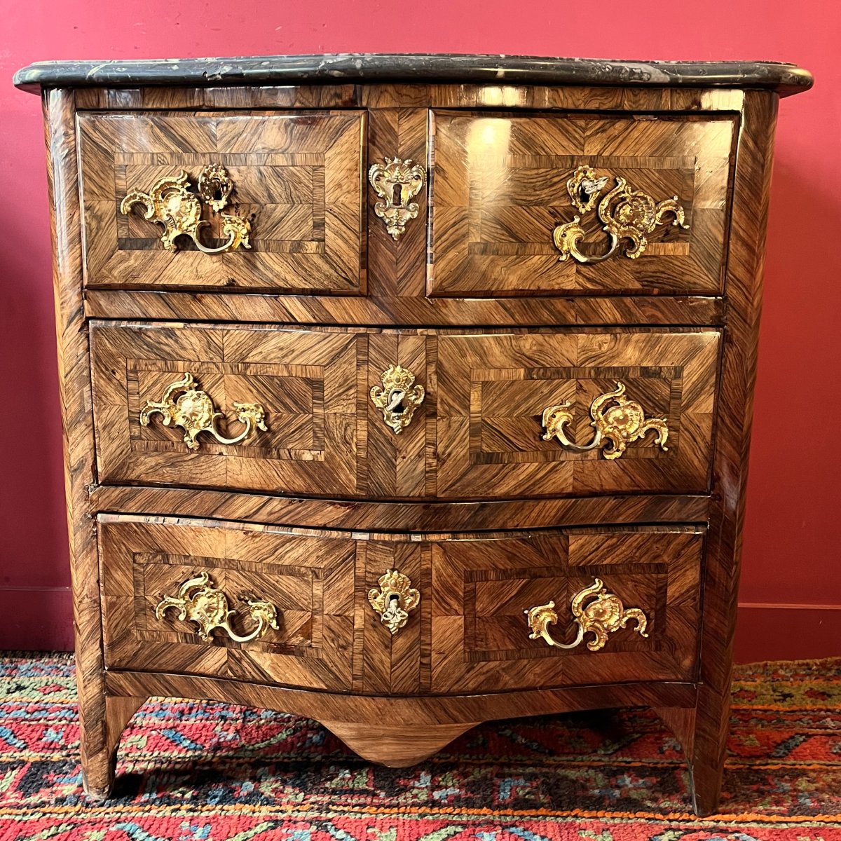 Petite commode, époque Régence-photo-3