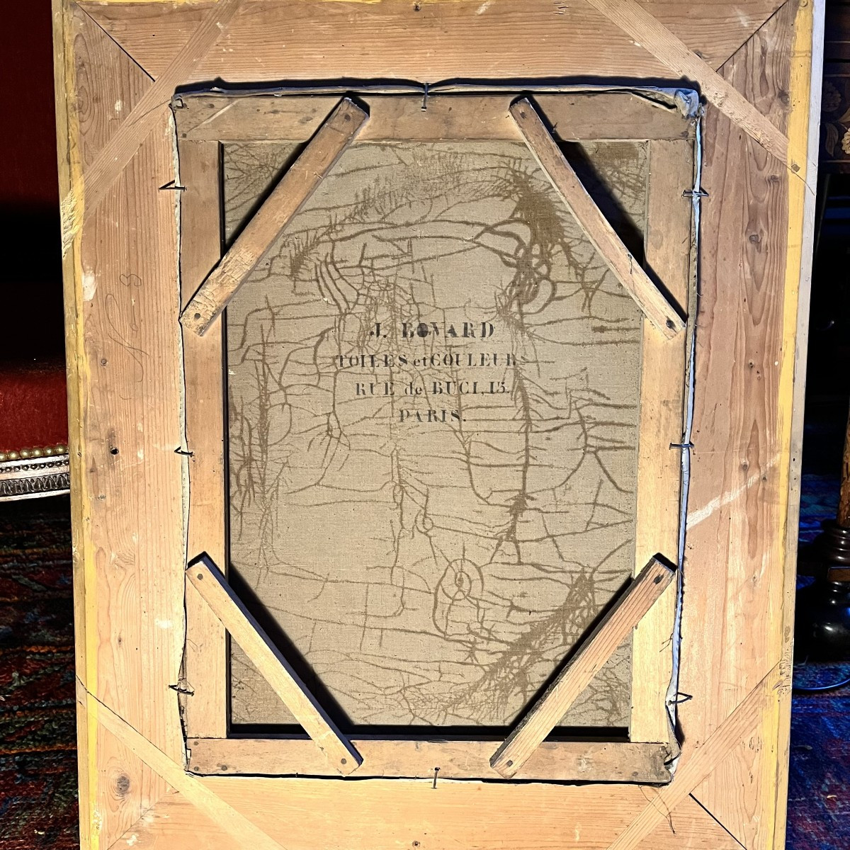 Scène galante Troubadour, milieu XIXème siècle-photo-6