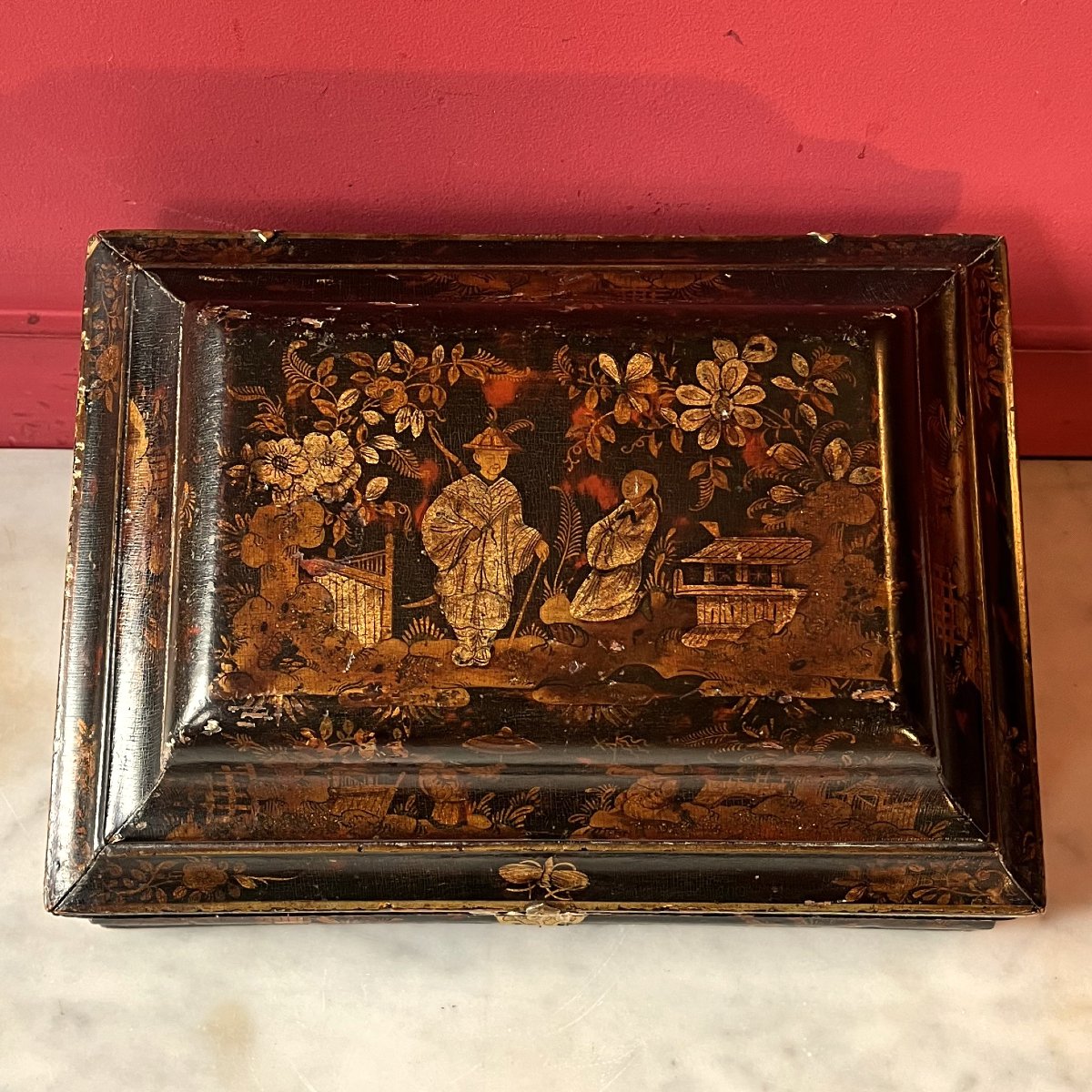 "wig" Box, Louis XV Period-photo-2