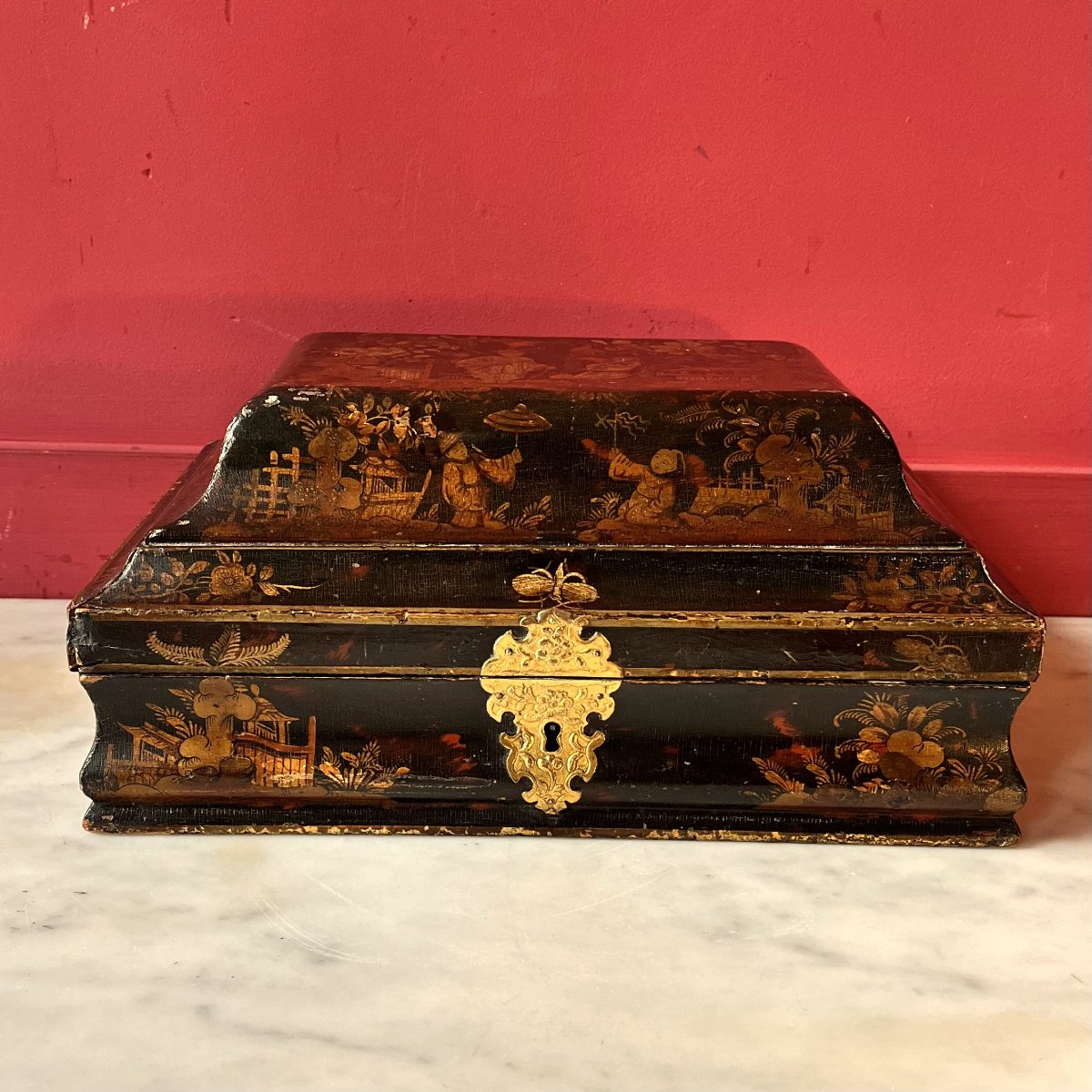 "wig" Box, Louis XV Period-photo-3